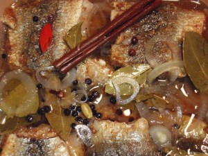 Stegte Sild i eddike