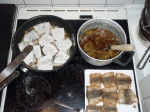 Stegte Sild i eddike