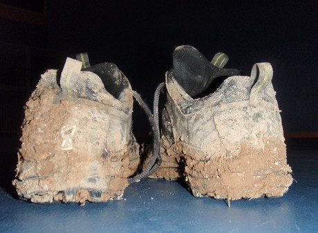 Inov8 Roclite 295 efter 83km i mudder