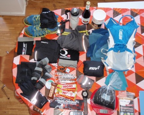 Pakkebord før afgang