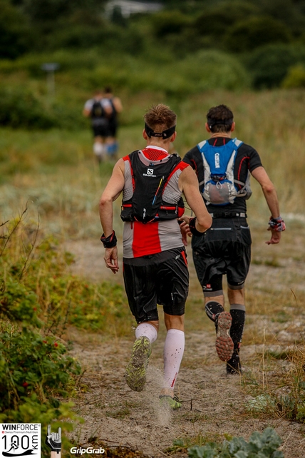 2. omgang Mads & Fabrício i front - Per & Klaus i baggrunden